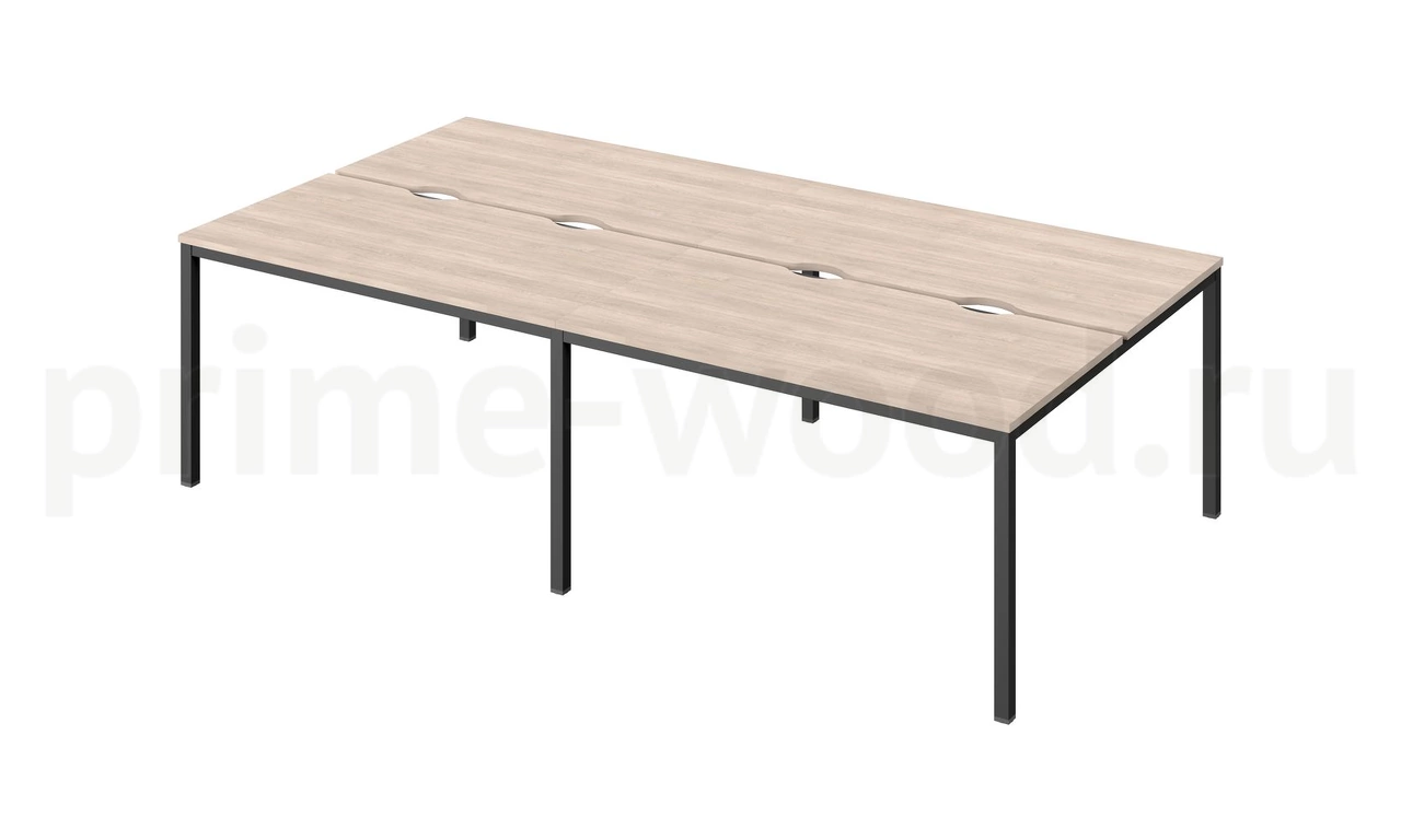Бенч-система на металлокаркасе "LITE" Public Comfort 270x144x74 - фото 1