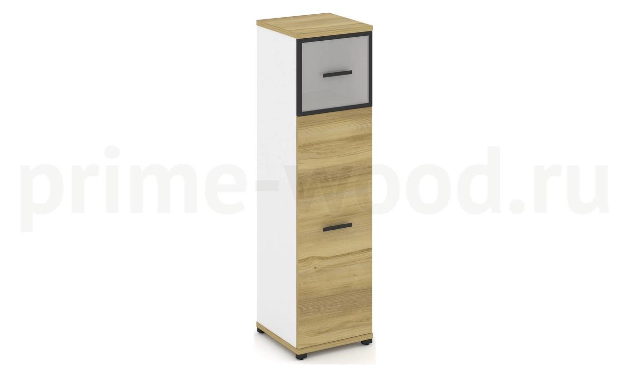 Шкаф одна узкая секция, 4 ниши CN.STU-414 RM B/W - фото 1