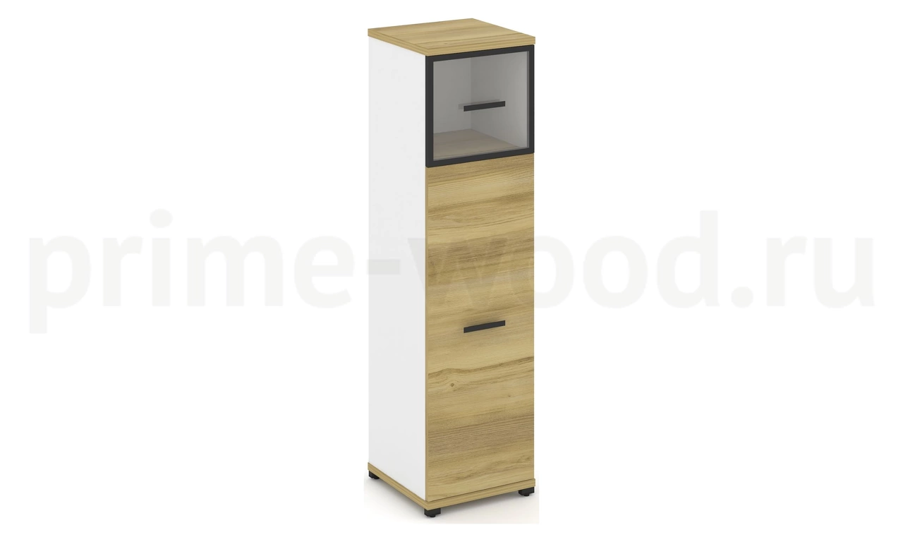Шкаф одна узкая секция, 4 ниши CN.STU-414 RP B/W - фото 1