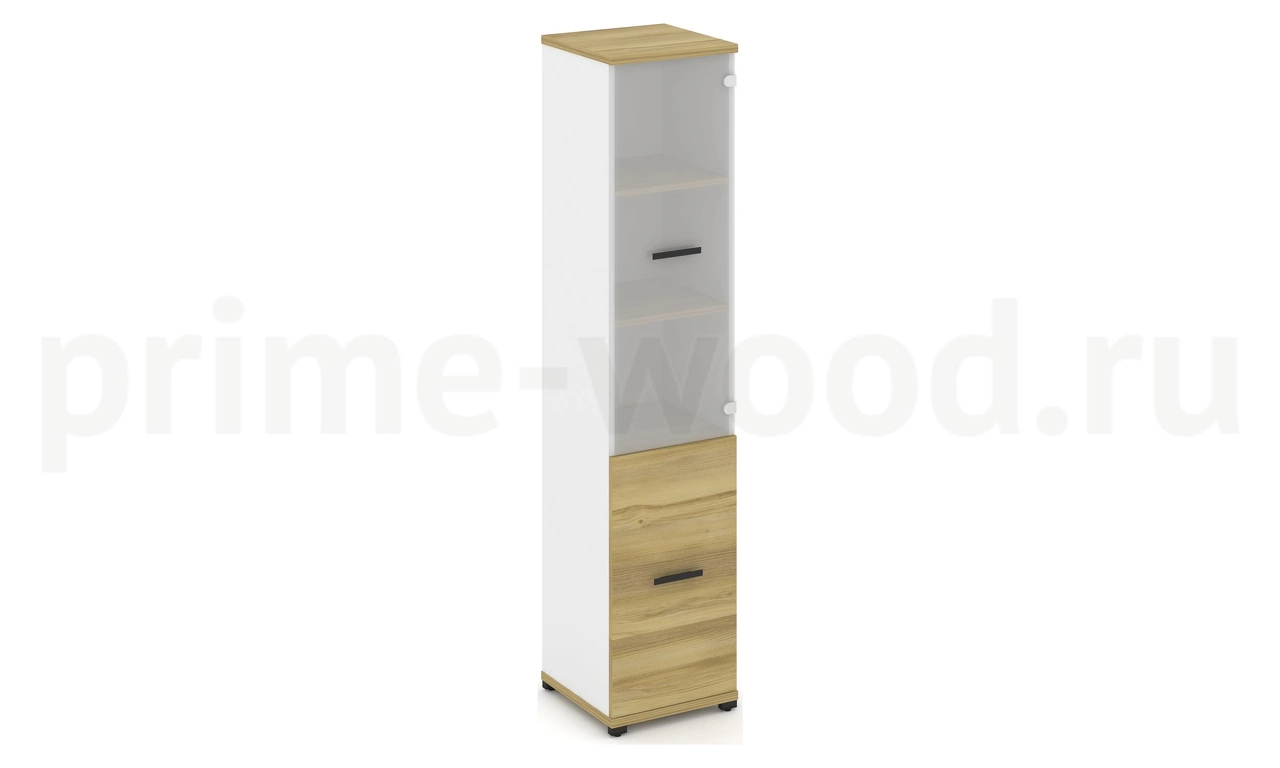 Шкаф одна узкая секция, 5 ниш (Эко) CN.STU.E-512 SM B/W - фото 1