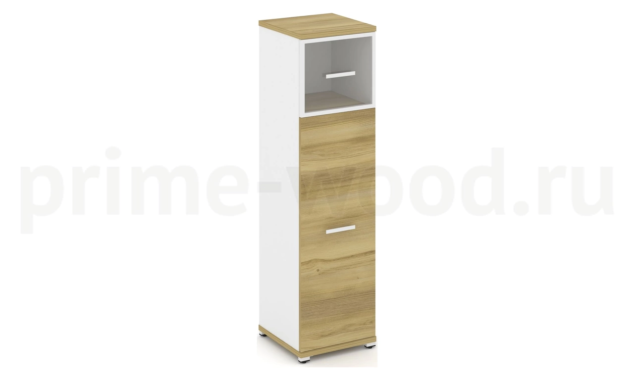 Шкаф одна узкая секция, 4 ниши CN.STU-414 RP B/W - фото 2