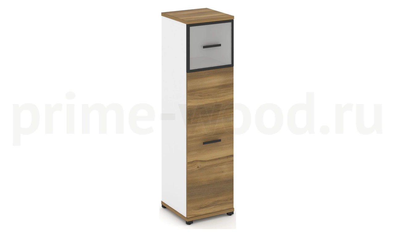 Шкаф одна узкая секция, 4 ниши CN.STU-414 RM B/W - фото 3
