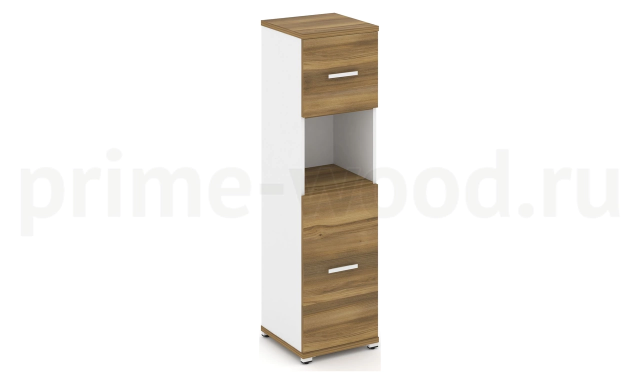 Шкаф одна узкая секция, 4 ниши CN.STU-415 B/W - фото 4