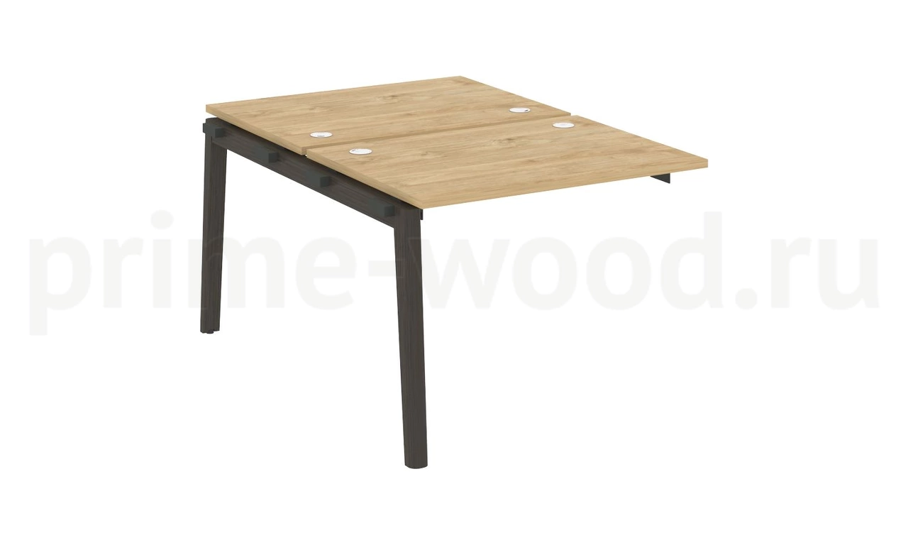 Наборный элемент рабочей станции, опоры - массив дерева ONIX WOOD 98x148x75 - фото 8