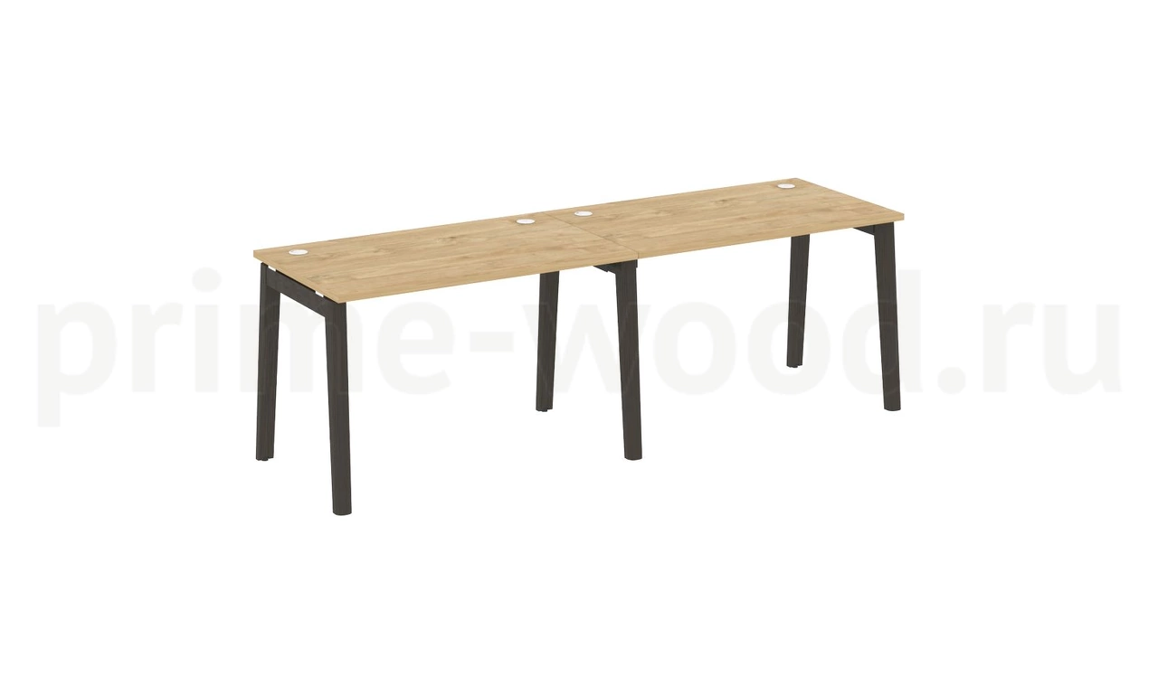 Рабочая станция, опоры - массив дерева ONIX WOOD 236x72x75 - фото 8