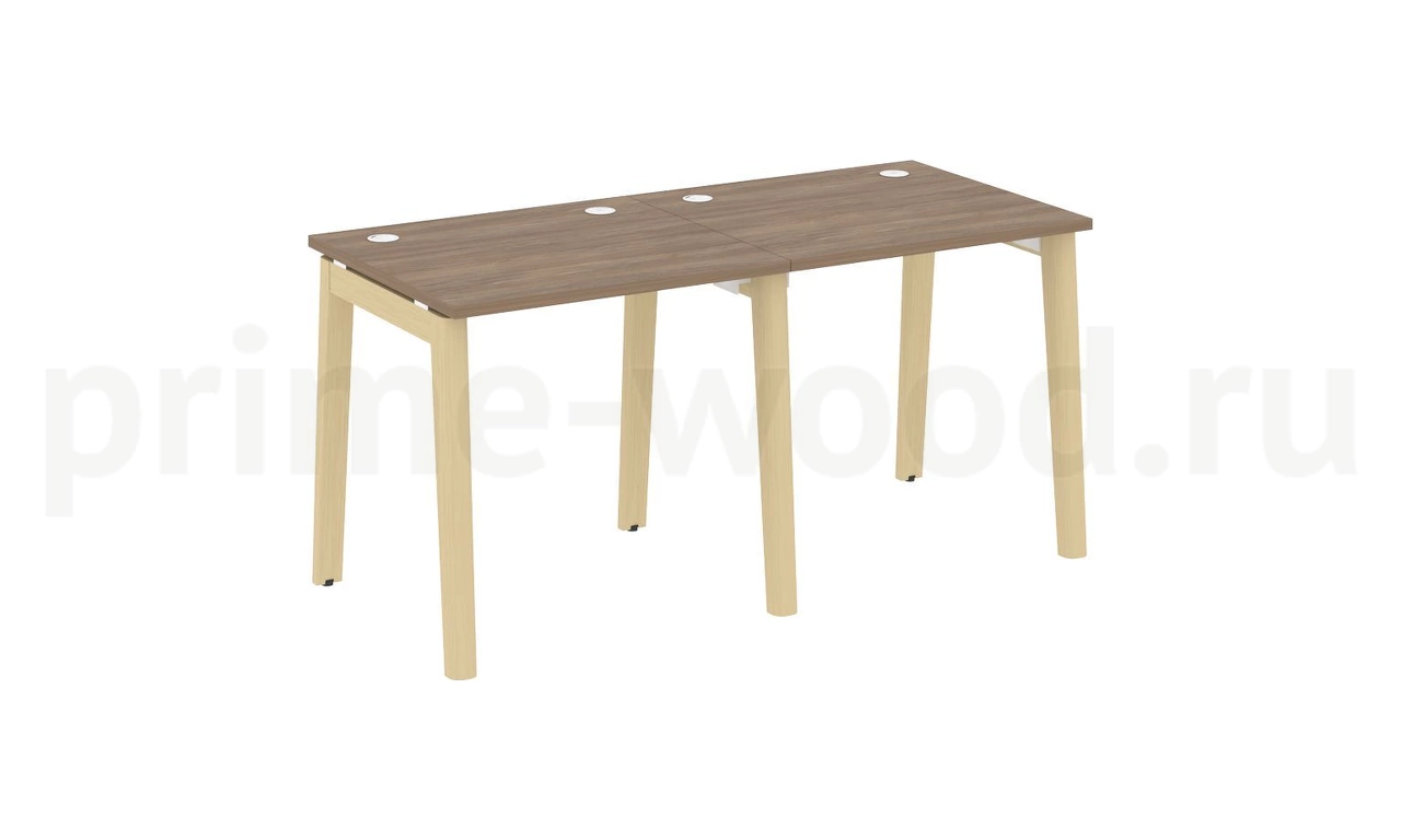 Рабочая станция, опоры - массив дерева ONIX WOOD 156x72x75 - фото 3