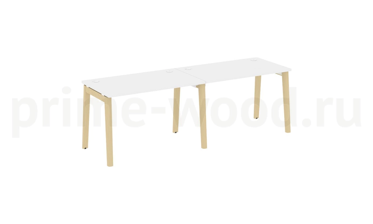 Рабочая станция, опоры - массив дерева ONIX WOOD 236x72x75 - фото 7