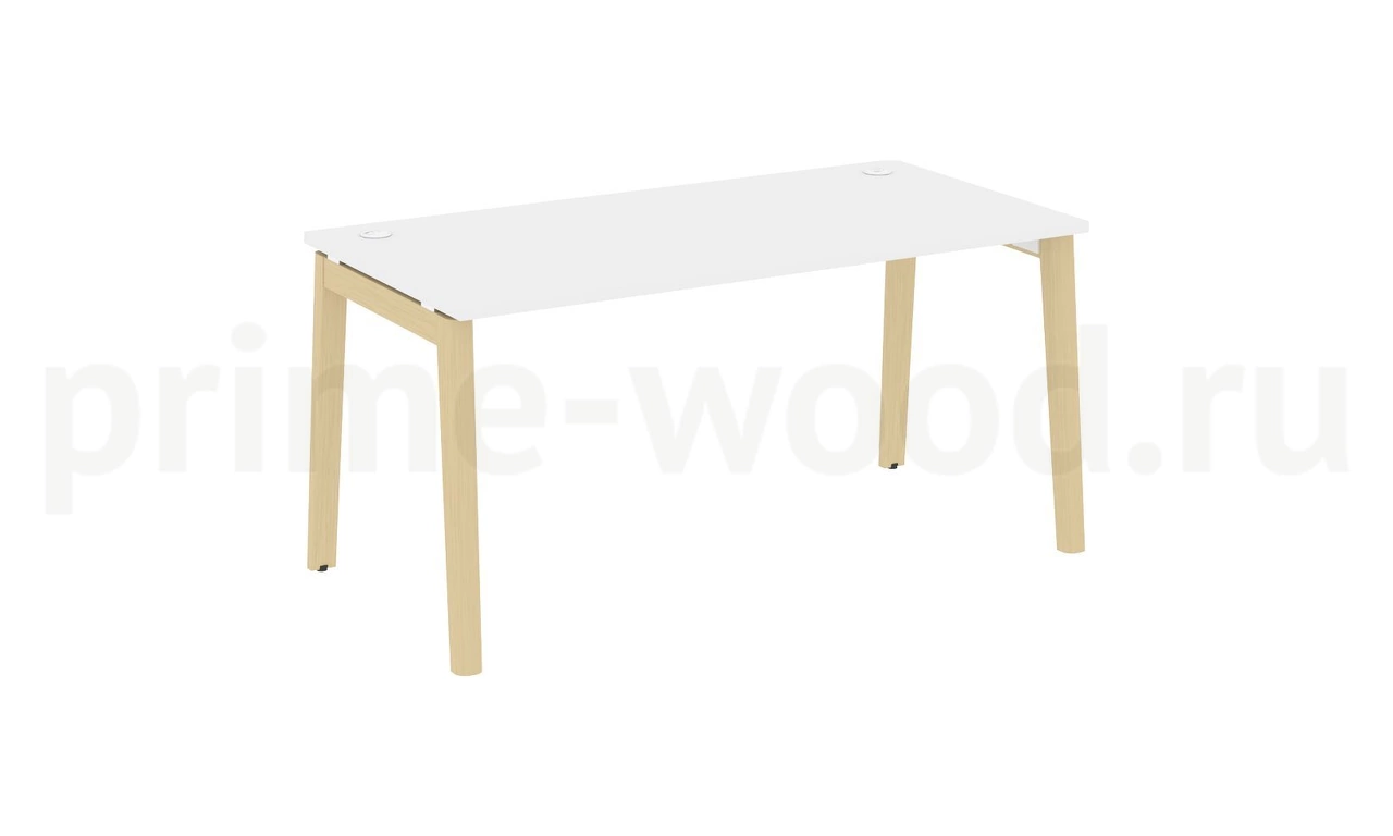 Стол письменный, опоры - массив дерева ONIX WOOD 158x80x75 - фото 7