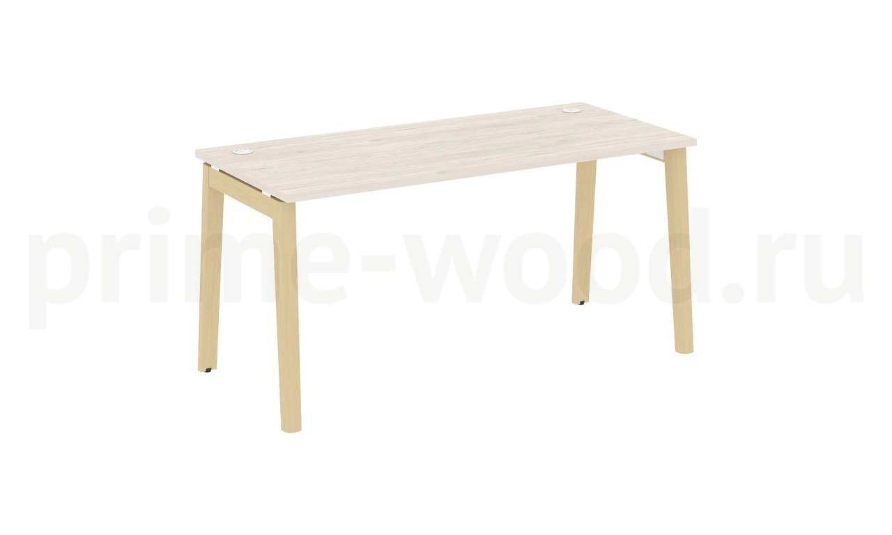 Стол письменный, опоры - массив дерева ONIX WOOD 158x72x75 - фото 5