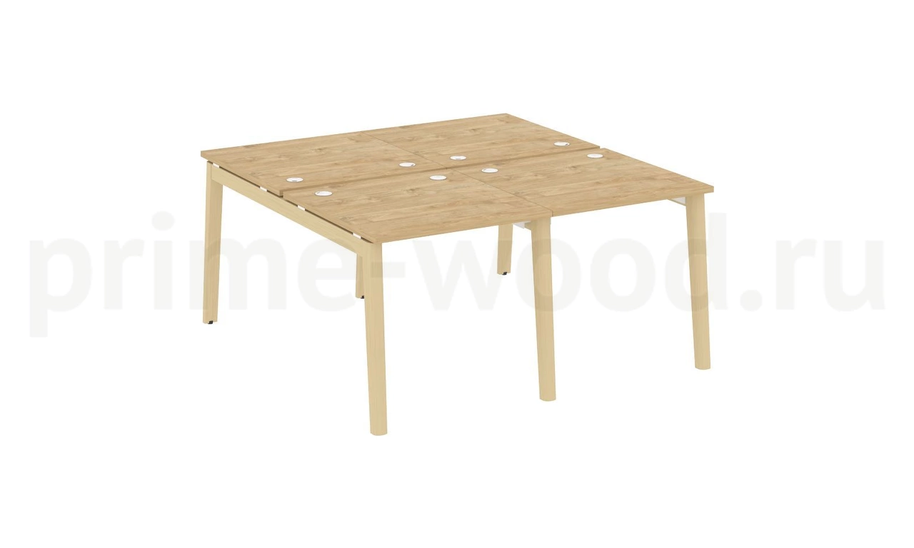 Рабочая станция, опоры - массив дерева ONIX WOOD 156x164x75 - фото 9
