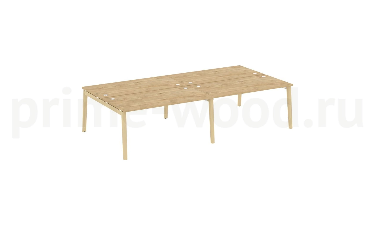 Рабочая станция, опоры - массив дерева ONIX WOOD 316x164x75 - фото 9